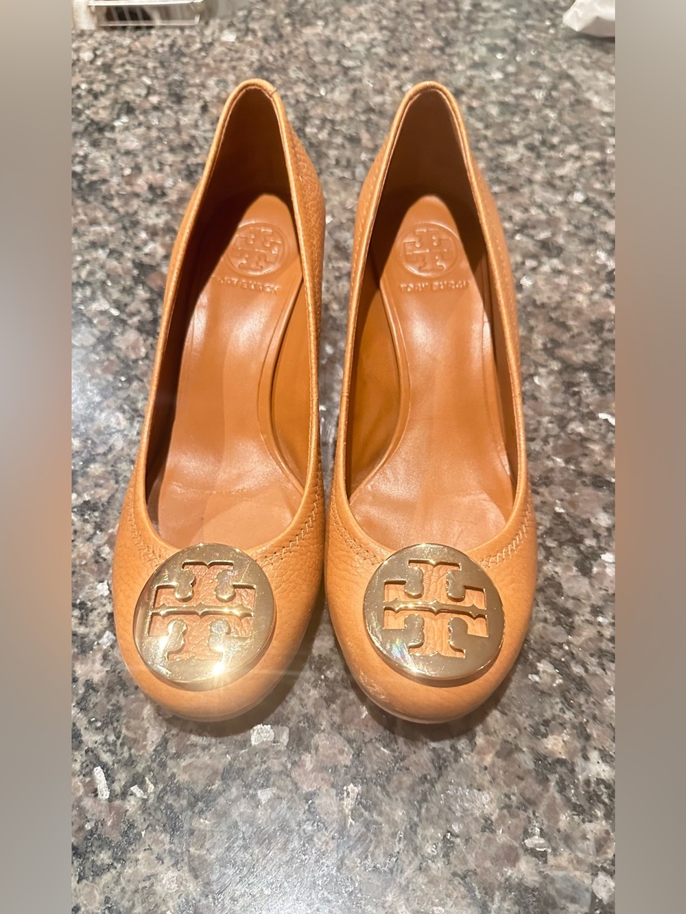 Tory Burch Sally wedge pumps  Shoes Sz 8